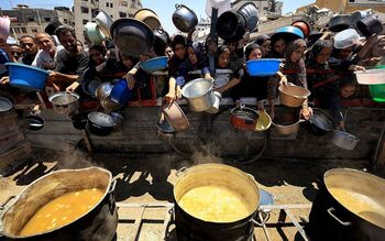 La Franja muere de hambre