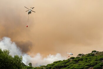 Dan por estabilizado el incendio de Tarifa