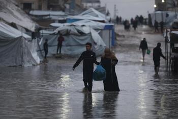 Aumentan a 17 los muertos por el frío en Gaza