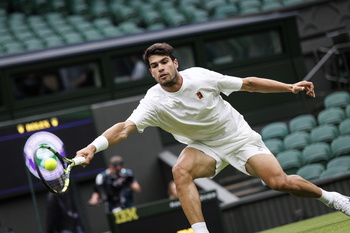 Alcaraz iniciará la defensa de Wimbledon ante Fabio Fognini