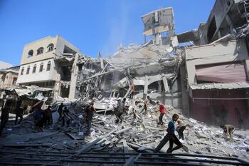 Gaza confirma otros 25 muertos por la ofensiva