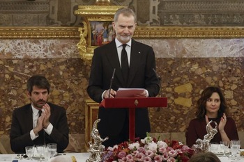 Felipe VI recuerda a Francisco y a Mario Vargas Llosa