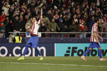 El Atleti se enciende contra el Inter

