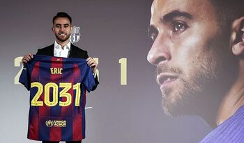 Eric García sella su renovación