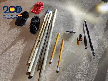 La Policía evita una pelea de ultras del Atlético y el Eintracht