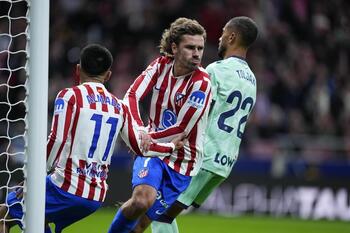 Un oportuno Griezmann rescata al Atlético