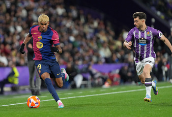 El Barça no falla a la Liga en Valladolid
