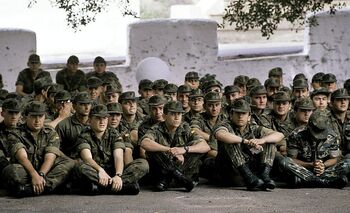 España no piensa en la mili