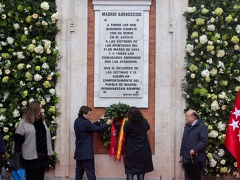 Madrid homenajea a las víctimas del 11M