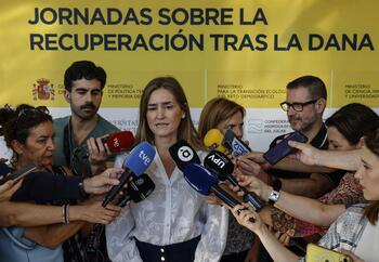 Aagesen defiende la actuación de la CHJ en la dana