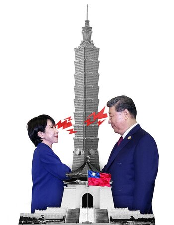 La isla que enfrenta a dos gigantes