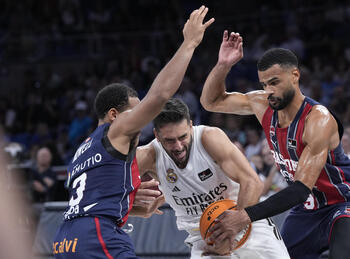 El Baskonia renace ante el Real Madrid