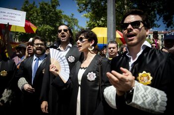 El segundo día de huelga de jueces tiene un seguimiento del 70%