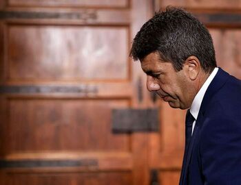 Un president arrastrado por la dana