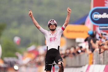 Kasper Asgreen vence en la etapa 14 del Giro de Italia