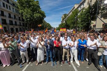 Feijóo espera llenar este domingo la Plaza de España de Madrid
