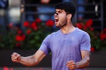 Alcaraz desquicia a Musetti y jugará su primera final en Roma