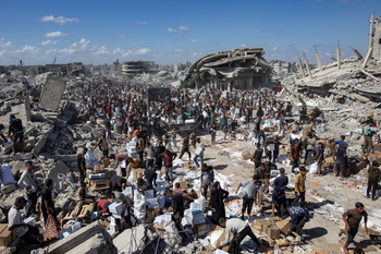 España abre la puerta a enviar tropas de paz a Gaza