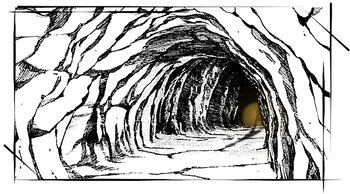 La cueva donde sobrevivió la memoria de los huidos