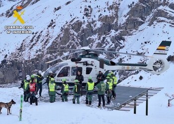Tres esquiadores muertos por un alud de nieve en Huesca