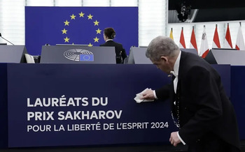 Dos periodistas de Bielorrusia y Georgia, premio Sájarov 2025