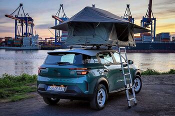 Una tienda de campaña para el Opel Frontera