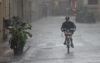 Alerta roja por lluvias en la Comunidad Valenciana