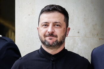 Zelenski descarta viajar a Moscú