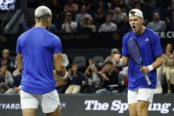 Alcaraz y Mensik afianzan la ventaja de Europa en la Laver Cup