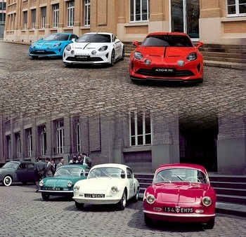 Los 70 años de Alpine con dos novedades