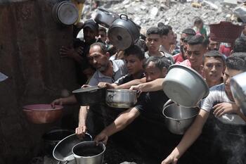 Netanyahu defiende su plan de distribución de ayuda en Gaza