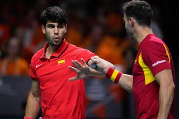 España presenta su equipo para la 'Final a 8' de la Copa Davis