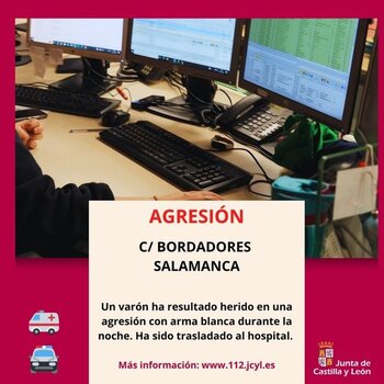 Muere un hombre agredido por arma blanca en Salamanca