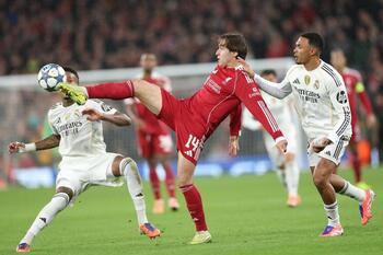 El Real Madrid no puede con Anfield