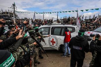 Los tres cuerpos entregados a Israel no son de ningún rehén