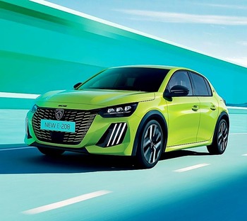 Peugeot amplía la autonomía del E-208