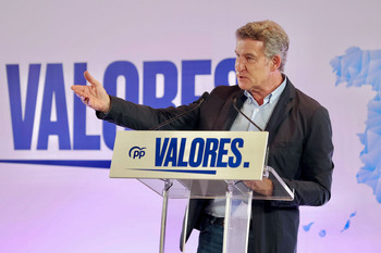 Feijóo califica la comparecencia de Leire Díez de 