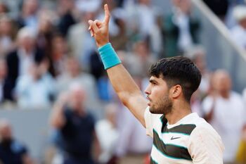 Alcaraz podría enlazar cinco títulos en los 'major' europeos