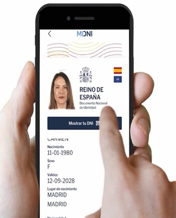 El DNI pasa de la cartera al móvil