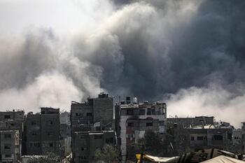 Israel sigue destruyendo la ciudad de Gaza