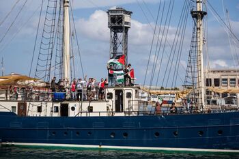 La Flotilla Sumud denuncia intimidaciones israelíes en altamar