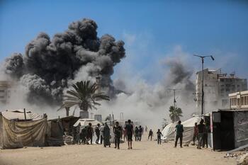 Israel insta a abandonar la ciudad de Gaza