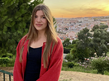 La Casa Real comparte imágenes de la Infanta Sofía en Lisboa