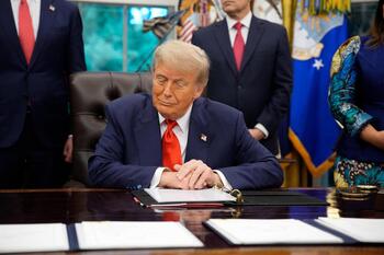 Trump pide cerrar de una vez por todas la paz en Gaza