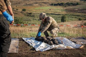 Rusia entrega a Ucrania los cadáveres de mil militares