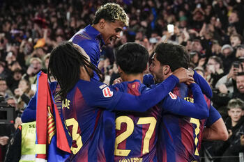 Remontada de líder del Barça 
