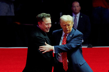 Trump asegura que Musk dará un paso al lado pronto
