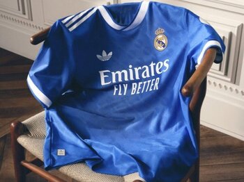 El Real Madrid muestra los colores de su tercera equipación