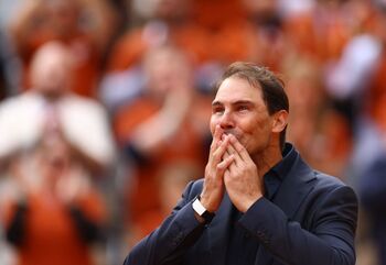 Roland Garros rinde homenaje a Rafa Nadal