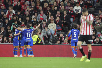 Un gol de Mayoral premia el buen trabajo defensivo del Getafe 